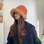 秋冬新作 帽子 バケットーハット 防寒対策 厚手 耳まで暖かい 小顔効果
