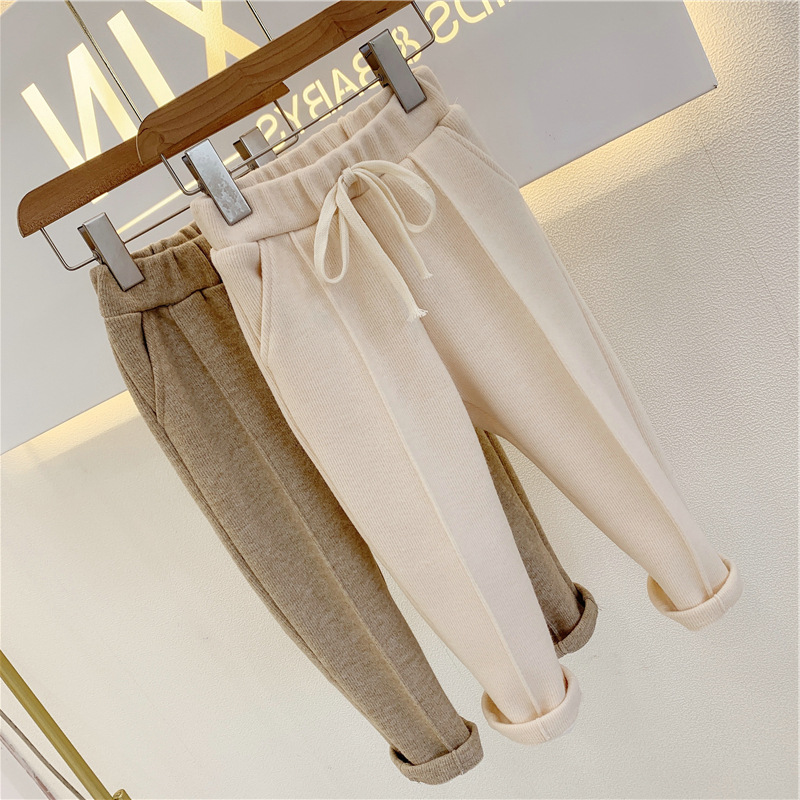 【在庫処理セール】【24H即納可】キッズ服 韓国ファッション　パンツ　シンプル