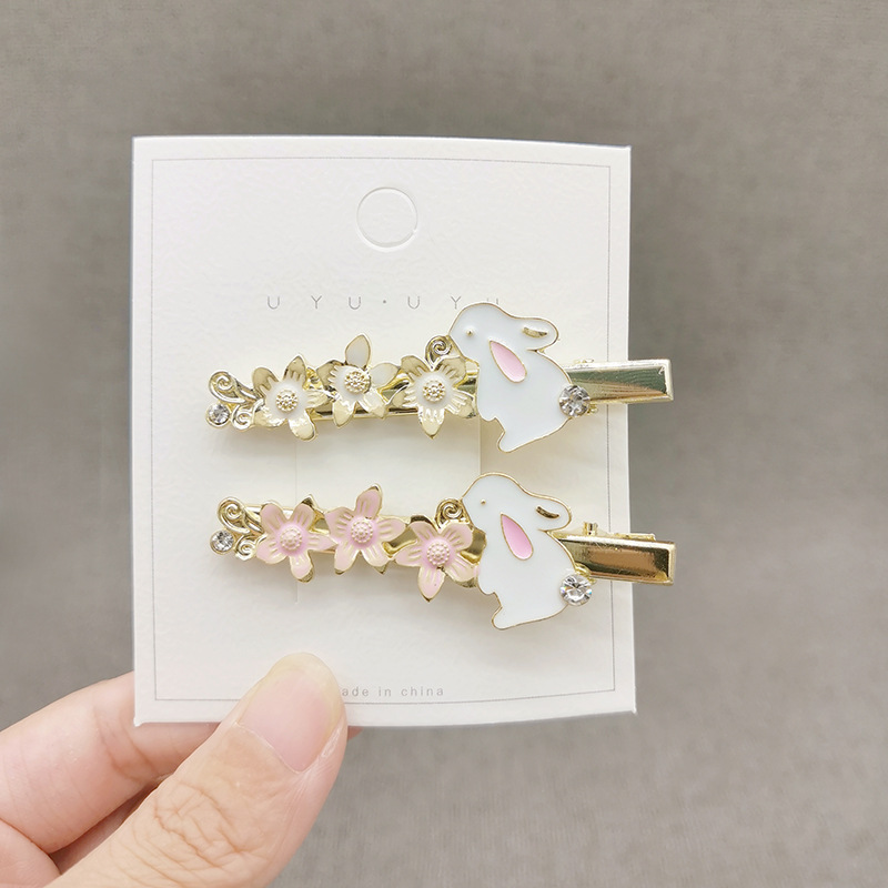 【桜とうさぎ】レジンヘアゴム　ブローチ　ペンダント　うさぎ　桜　～12/25 桜とうさぎ】レジンヘアゴムブローチペンダントうさぎ桜～12/25