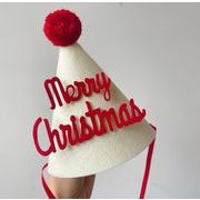 INS 帽子 クリスマス 装飾　メッシュ デコレーション 誕生日帽　パーティー 撮影道具