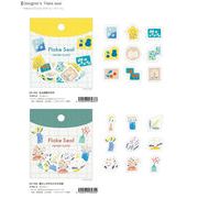 【Papier Platz】Designer's Flake seal 2種 2023_08_21発売