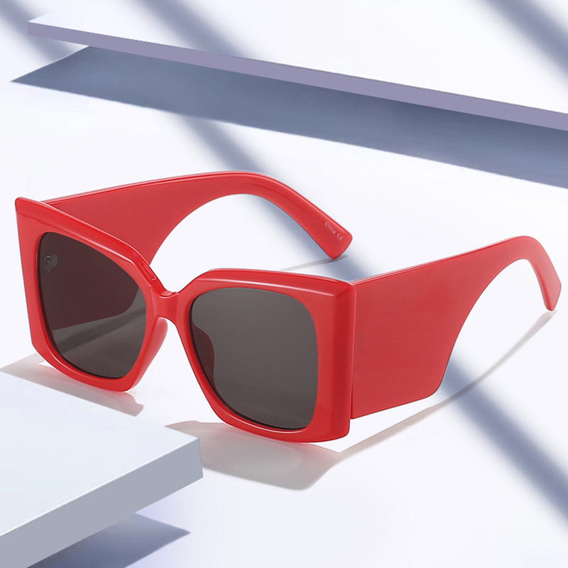 2023 新しい夏のサングラス女性のサングラスメーカー卸売サングラス女性のワイドレッグサングラス2