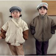 冬新作　韓国風子供服   トップス    綿入れの着物   コート   裹起毛    暖かい服    男女兼用  2色