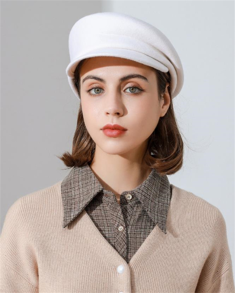 タイムセール限定価格 帽子 海軍帽 ウール ベレー帽 ファッション 通気 アヒル舌帽 大人気 カジュアル