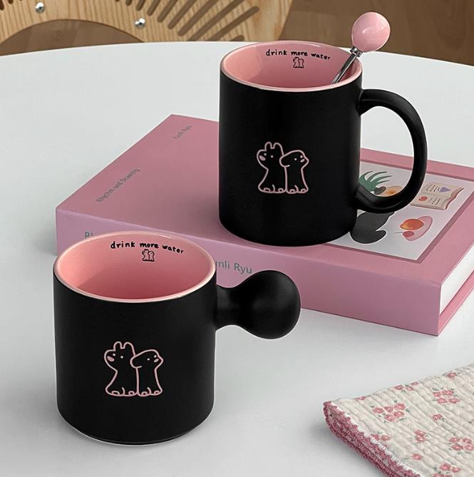 INS 人気   創意撮影装具  コーヒーカップ   置物を飾る  ウォーターカップ   セラミックス