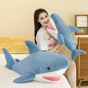 サメのぬいぐるみ、かわいい動物のフィギュア、ぬいぐるみ枕、人形、ギフト