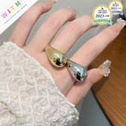 【銅製高品質素材】 指輪 リング 高級感  韓国風 アクセサリー 素敵なデザイン 開口指輪