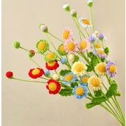 ins 母の日 誕生日 写真 お花 編み物 インテリア 花束 ニット 装飾 撮影道具  デイジー