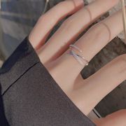 【NEW】金アレ対応素材   S925コーティング    silverring   アクセサリー   リング     指輪    開口指輪