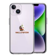 iPhone14 側面ソフト 背面ハード ハイブリッド クリア ケース Hapyy Halloween ハロウィン 1
