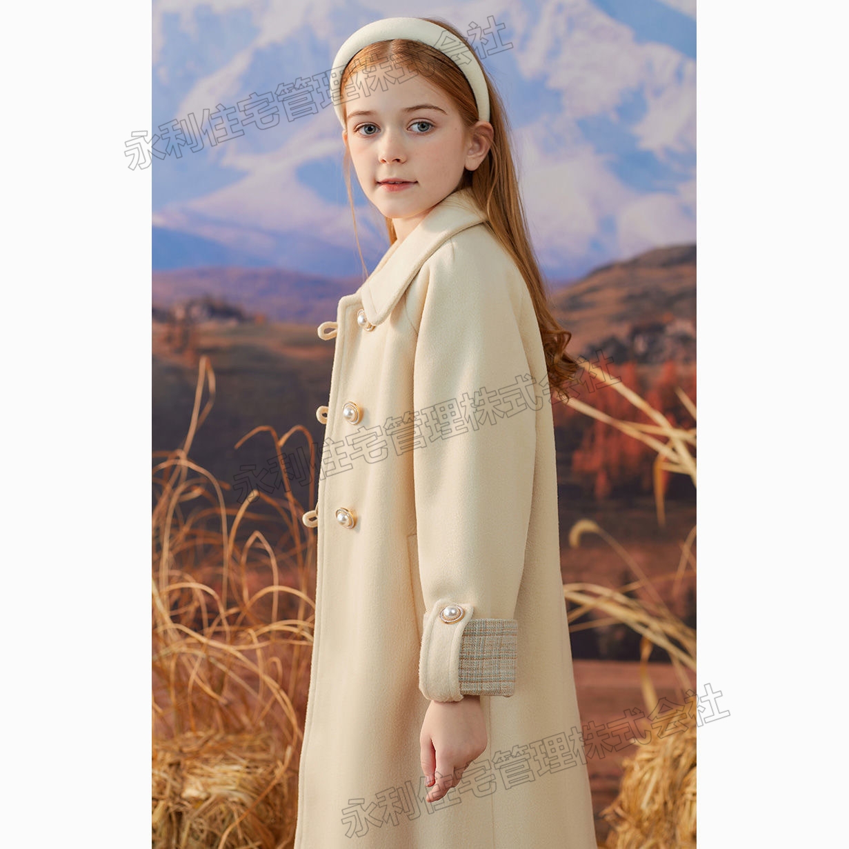 2023冬新作】イギリス風 ダッフルコート 子供服 キッズ トップス