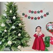 クリスマス  飾り付け 撮影用具   韓国風  インテリア用   旗  パーティー   お祝い