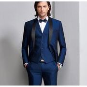 ビジネススーツ メンズスーツ 3点セット 紳士服 スーツフォーマル MC パフォーマンス カジュアルな紳士服