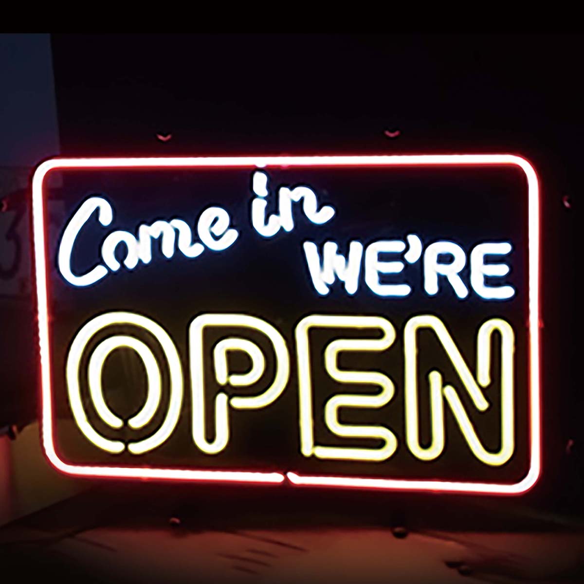 WE'RE OPEN！】【アメリカンダイナー】NEON SIGN ネオンサイン