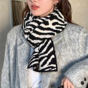 ヒョウ柄マフラー　173*29cm　レオパート　ゼブラ　秋冬　韓国マフラー