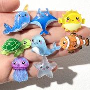 樹脂デコパーツ DIY素材 貼り付けパーツ デコ素材 バッグ手芸材料衣類と靴帽子アクセサリーパーツ