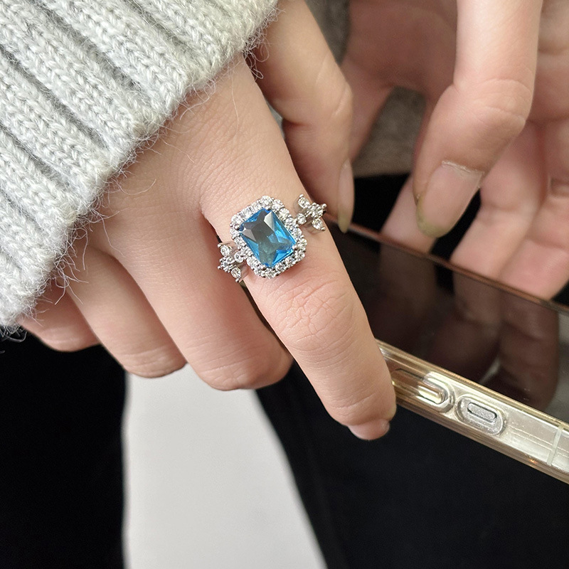 925シルバー リング アクセサリー 指輪 キラキラ ハンドメイド