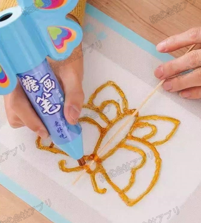 1セット】DIY 飴絵 絵飴 手作り キャンディー あめで絵を描く お菓子 