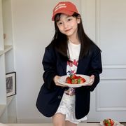 ★Girls★　子供服　100~160cm　スーツコート　春夏　韓国キッズファッション