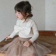 【2024春新作】韓国風子供服 ベビー服 キッズ 無地 長袖 インナーシャツ