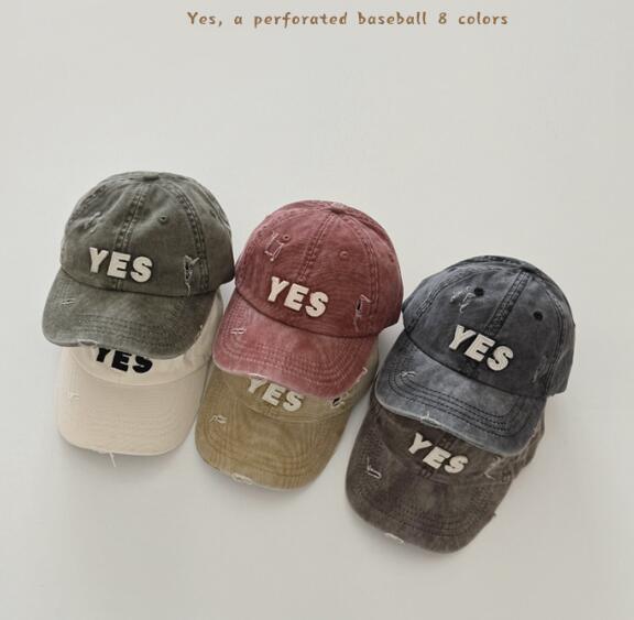 帽子　キッズ　子供用　アウター　キャップ　韓国風　カジュアル　野球帽　8色