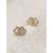 即納　新作四つ葉のクローバーピアス　ピアス　アクセサリー　韓国ファッション