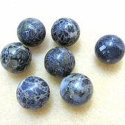 【現品限り】丸玉　梅花石　12mm