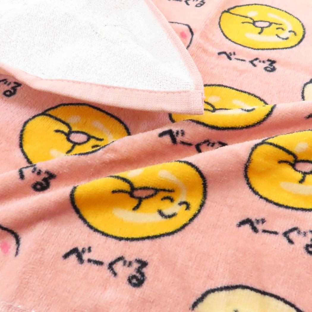 おえかきさん プリントロングタオル べーぐるさん | 卸売・ 問屋