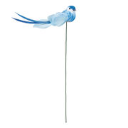 ハッピーバードピックＭ　ブルーデコレーション1袋3本入り