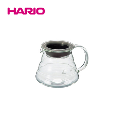 『HARIO』V60 グラスサーバー 360ml クリア  (ハリオ)
