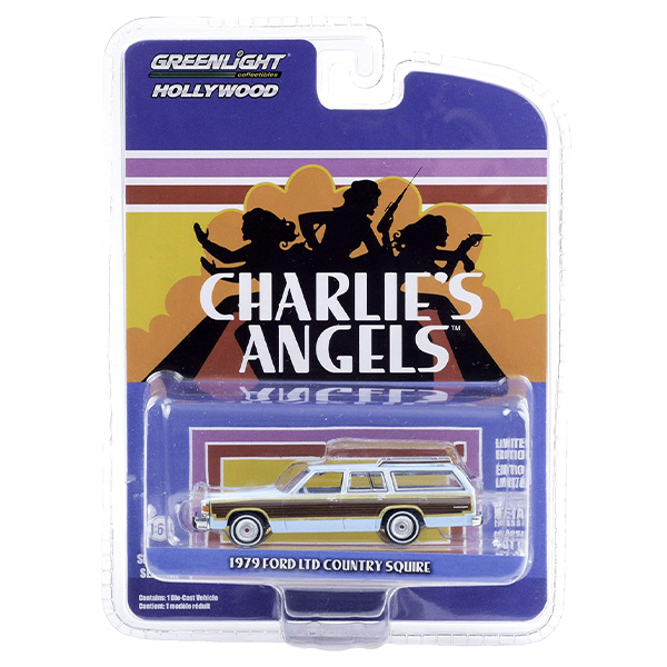 チャーリーズエンジェル 1979 Ford LTD カントリースクワイア 1:64 CHARLIE'S ANGELS 1979 FORD LTD COUNTRY SQUIRE