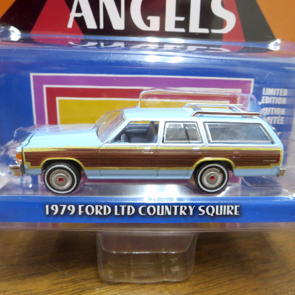 チャーリーズエンジェル 1979 Ford LTD カントリースクワイア 1979 Ford LTD Country Squire Blue w/ Wood Grain Charlie's