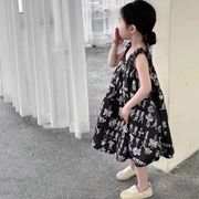 ワンピース    韓国風子供服    キッズ服    キャミソール    スカート