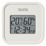 タニタ デジタル温湿度計（小型） TT-588-IV アイボリー
