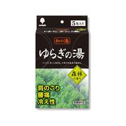 薬用入浴剤　和の湯 ゆらぎの湯　森林の香り（クリアグリーンの湯）5包入　/日本製　sangobath