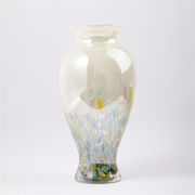 人気のあるデザイン 激安セール 花瓶 手作り 瑠璃の花瓶 ステンドグラス 水耕栽培 フラワーアレンジメント