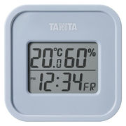 タニタ デジタル温湿度計(小型) ブルーグレー 22422208