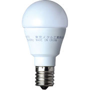 東京メタル工業 LED電球 ミニクリプトン型 昼白色 40W相当 口金E17 調光可 LD