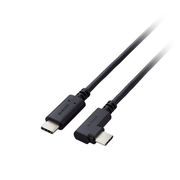 【3個セット】 エレコム USB Type-C(TM)ケーブル やわらかL字タイプ U2C
