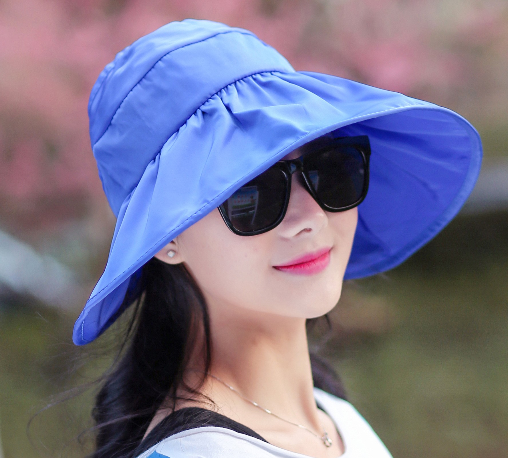 帽子は砂浜に沿っている韓国版潮さんの夏の日よけ帽子