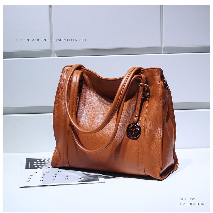 ハンドバッグ 2way ショルダーバッグ レディースビジネスハンドバッグ牛革