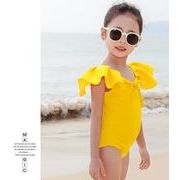 【2024夏服】Ins大人気 韓国風子供服 キッズ水着 女の子 ベビー 子供用 オールインワン　連体水着