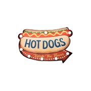GB60805 American Classic LED Sign HOT DOGS