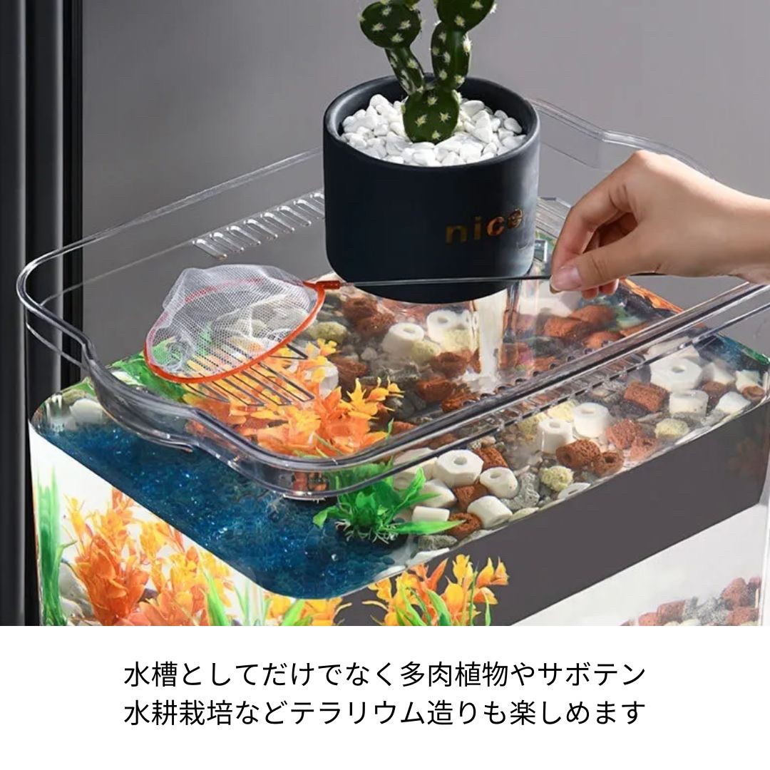 予約商品納期約1ヶ月】水槽 蓋付き メダ家 メダカタンク クリア インテリア 透明 プラスチック AiO JAPAN 株式会社 | 卸売・  問屋・仕入れの専門サイト【NETSEA】