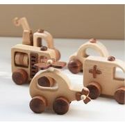 子供用品★ベビー玩具・ホビー★木製車模型　6種