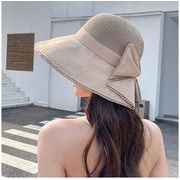 帽子 レディース サンバイザー つば広帽子 おしゃれ 紫外線対策 日焼け UVカット