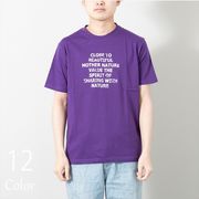 Tシャツ メンズ 半袖 クルーネック スモール ロゴ プリント カットソー トップス ユニセックス