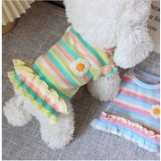 犬服　小型犬 猫　猫服　かわいい　 やわらか　袖なし　ペット服