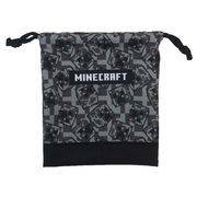 【巾着袋】Minecraft 巾着S 低学年 チャコール