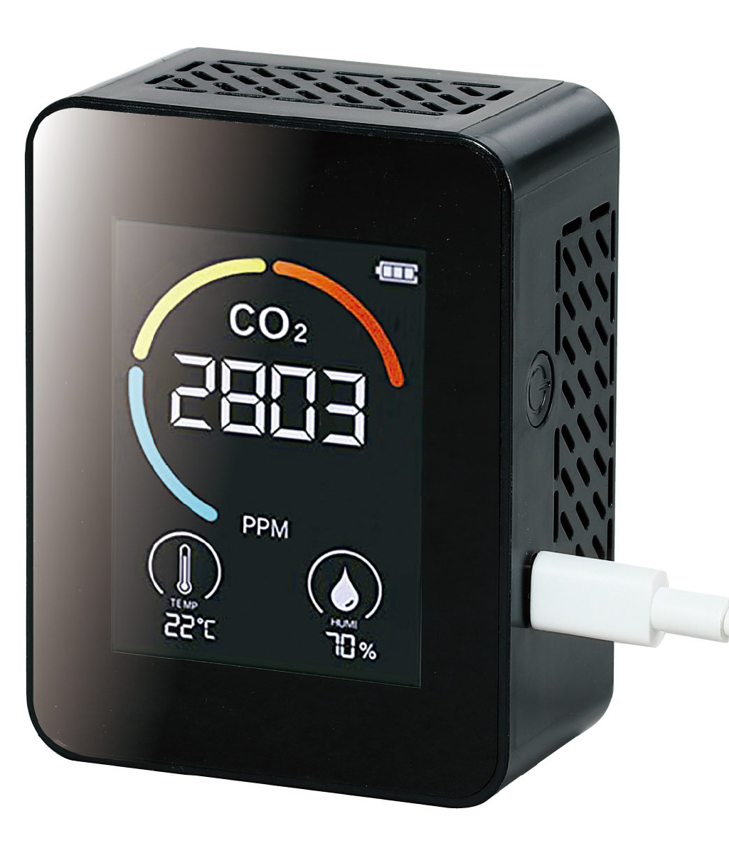 充電式二酸化炭素濃度測定器（ＮＤＩＲ方式）